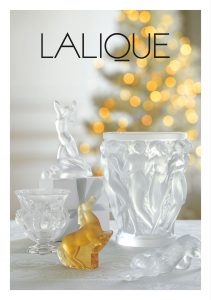 LALIQUE Catalogue Noël. Crystal. Luxe