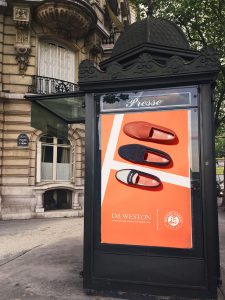 J.M. WESTON x Roland Garros. Mocassin Manufacture française Made in France Soulier Luxe Campagne