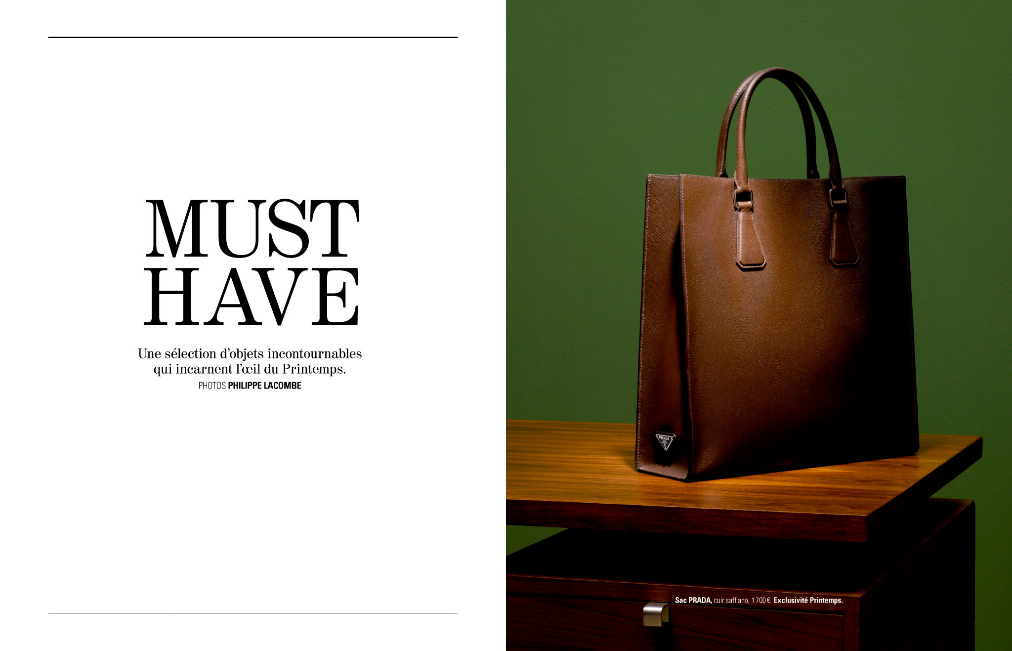 Catalogues Printemps homme