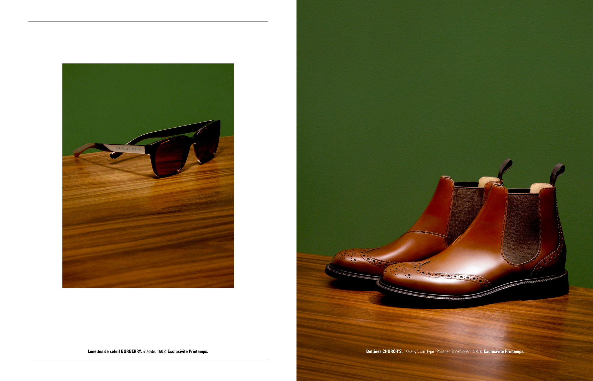 Catalogues Printemps homme