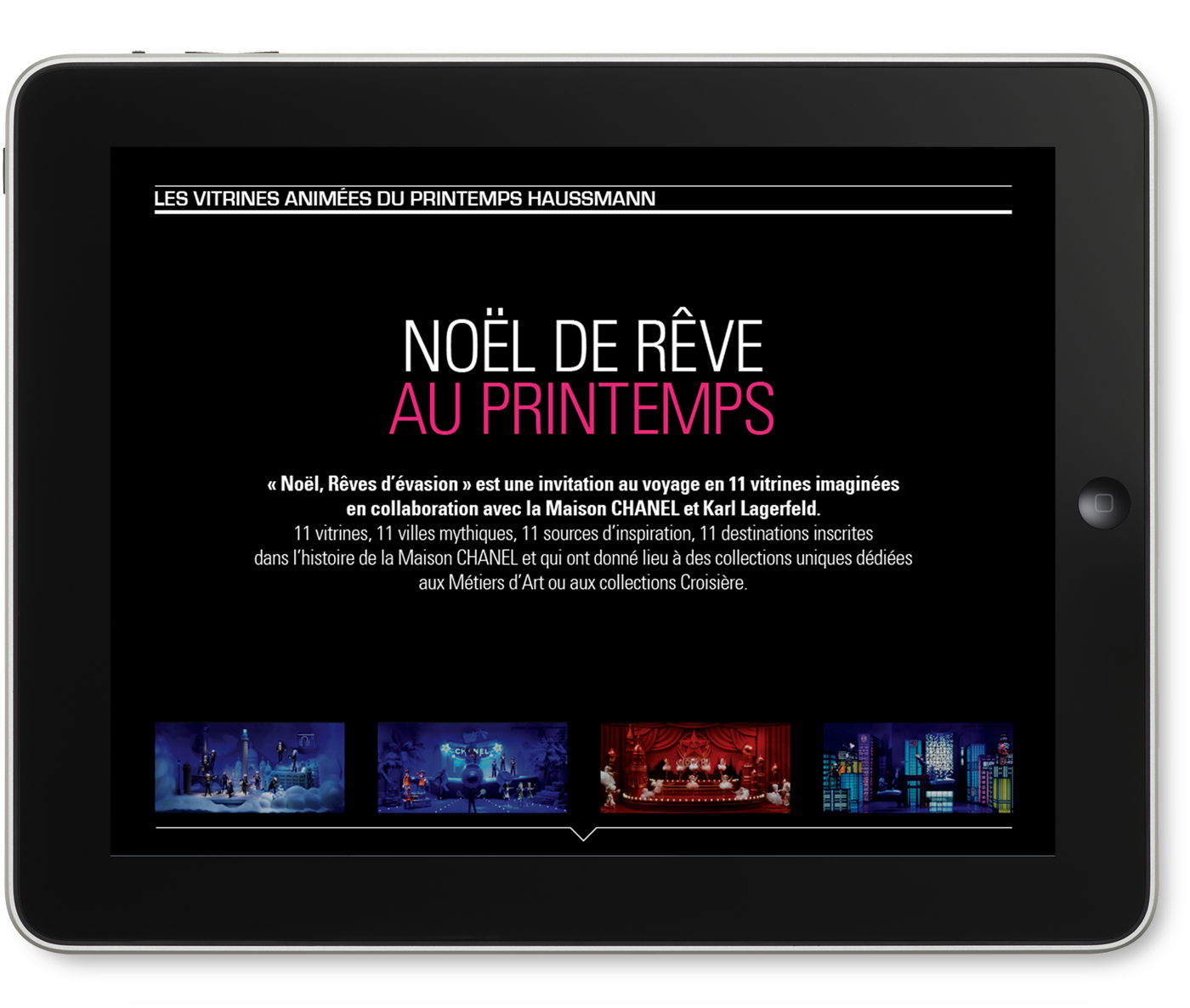 Catalogue Printemps iPad