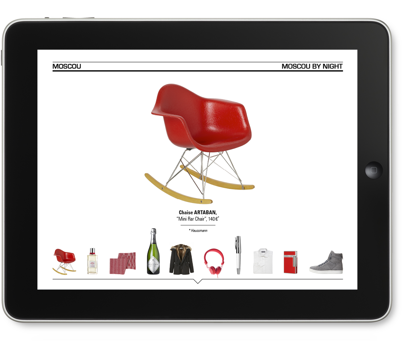 Catalogue Printemps iPad