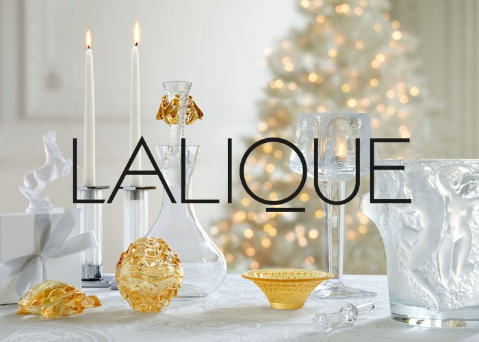 LALIQUE Catalogue Noël. Crystal. Luxe