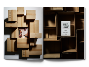 FauxQ #20, cartonnage par Emilie Erbin